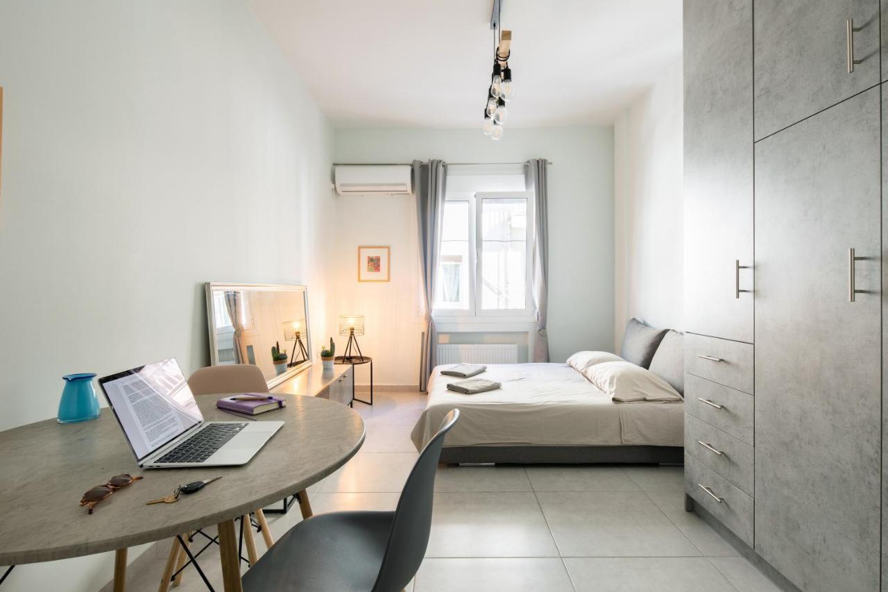 Newly Renovated Cozy Studio Downtown Athene Buitenkant foto